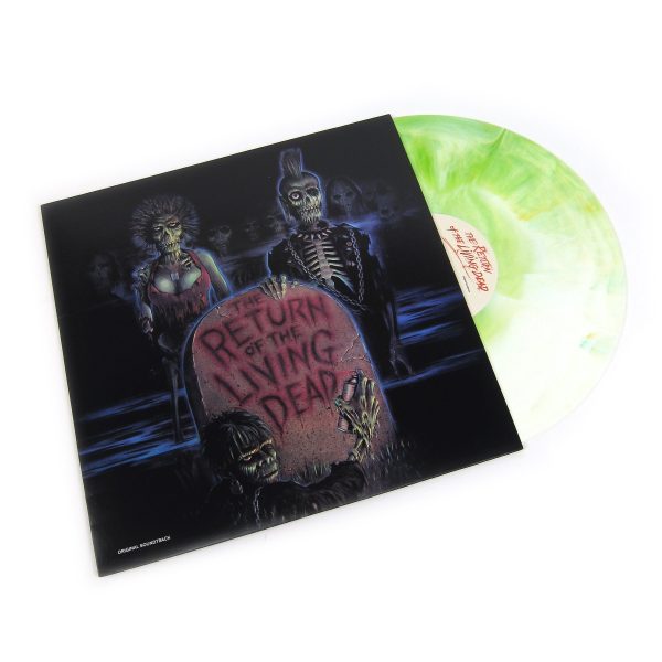 Real Gone Music: The Return Of The Living Dead Soundtrack (Bone White & Green Zombie Blood Colored Vinyl) Vinyl LP Online now