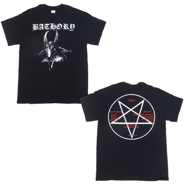Bathory: Goat Shirt - Black For Discount