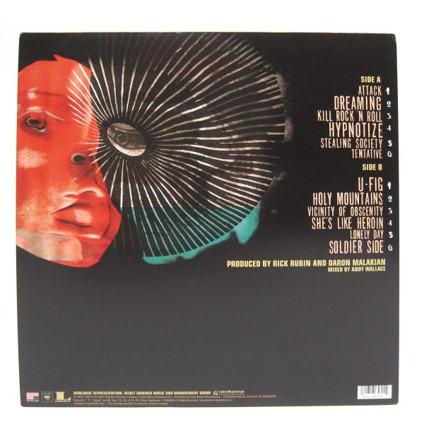System Of A Down: Hypnotize Vinyl LP For Sale - Image 3