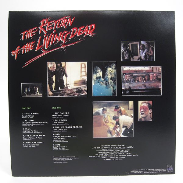 Real Gone Music: The Return Of The Living Dead Soundtrack (Bone White & Green Zombie Blood Colored Vinyl) Vinyl LP Online now - Image 2