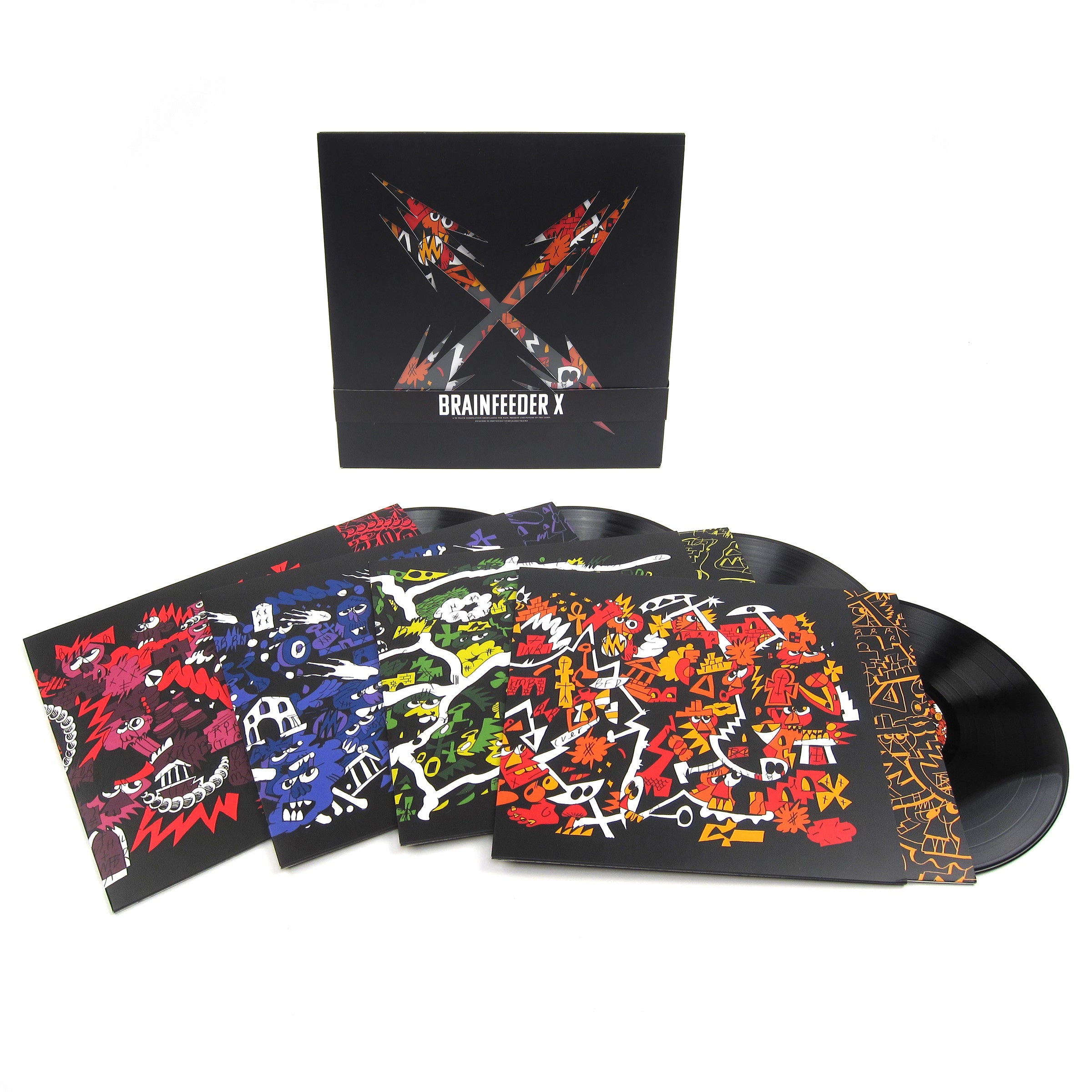 Brainfeeder: Brainfeeder X Vinyl 4LP Boxset For Sale