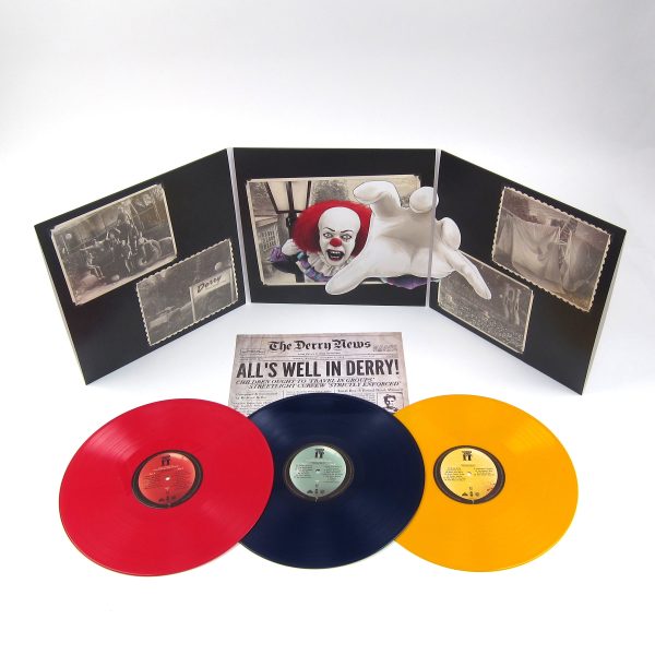 Richard Bellis: Stephen King s It Soundtrack (180g, Colored Vinyl) Vinyl 3LP on Sale - Image 2