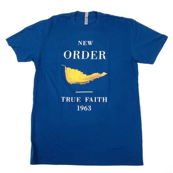 New Order: True Faith Shirt - Cool Blue Sale
