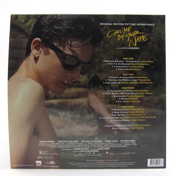 Call Me By Your Name: Soundtrack (180g, Peach Colored Vinyl) Vinyl 2LP Fashion - Image 4