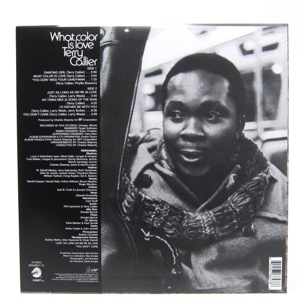 Terry Callier: What Color Is Love Vinyl LP Online Sale - Image 2