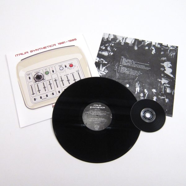 Spittle Records: Italia Synthetica 1981-1985 Vinyl LP+CD Sale - Image 2