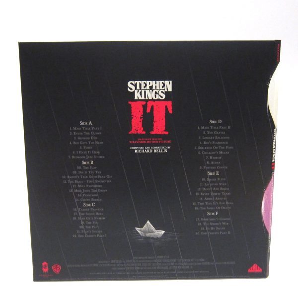 Richard Bellis: Stephen King s It Soundtrack (180g, Colored Vinyl) Vinyl 3LP on Sale - Image 3