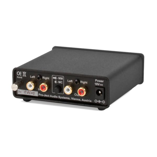 Pro-Ject: Phono Box DC Phono Pre-Amp - Black For Sale - Image 3