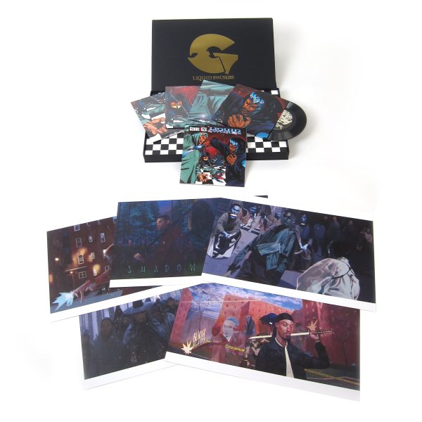 GZA: Liquid Swords - The Singles Collection Vinyl 4x7  Boxset Online Hot Sale