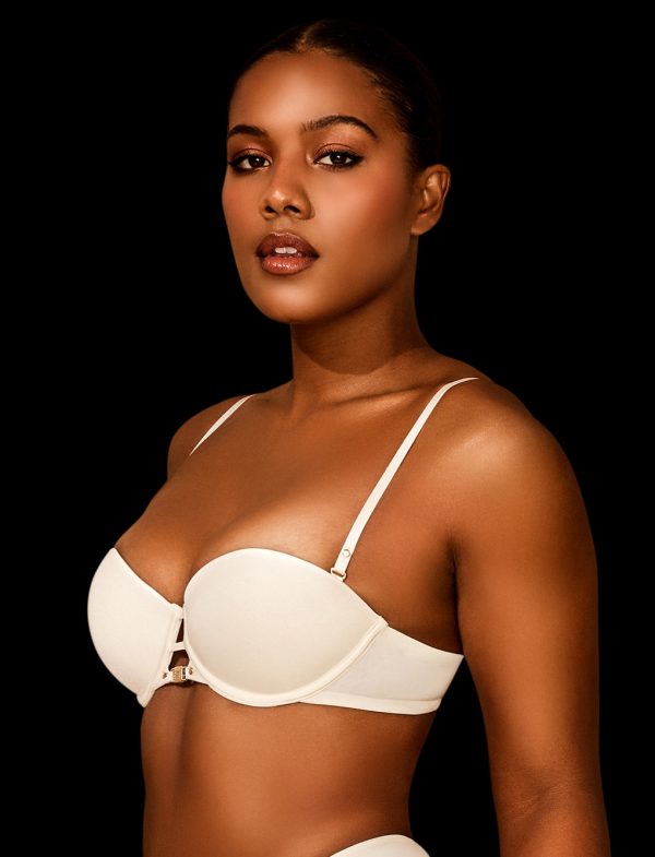 Everyday Smooths Ivory Strapless Push Up Bra Online Hot Sale - Image 5