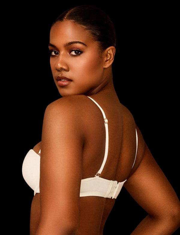 Everyday Smooths Ivory Strapless Push Up Bra Online Hot Sale - Image 4