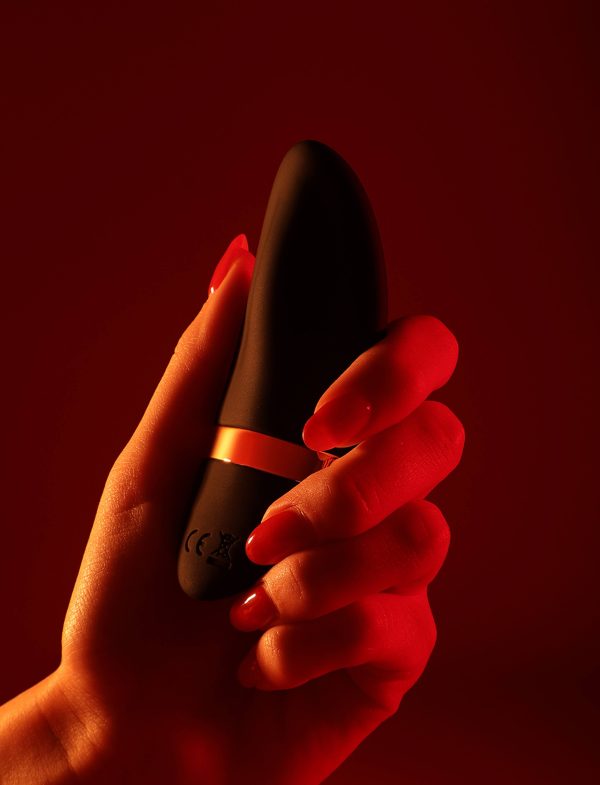 Perla Black Vibrating Thong Online Hot Sale - Image 5