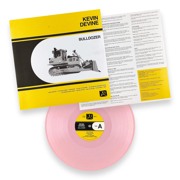 Kevin Devine - Bulldozer + Bubblegum Pink and Yellow 2xLP For Sale - Image 3